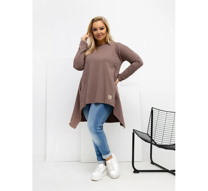 Tunika RV TU 5042.09X světle hnědá Tunika RV TU 5042.09X světle hnědá