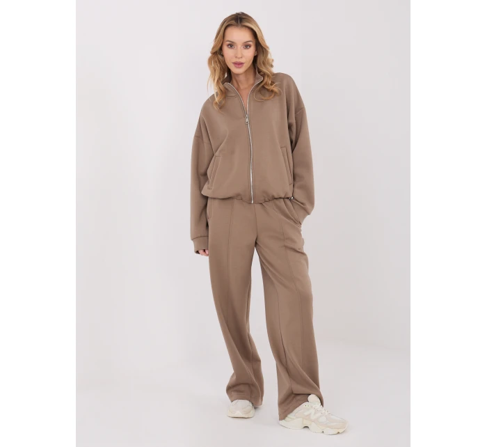 Bluza SM BL model 21782419 ciemny bezowy - FPrice Bluza SM BL model 21782419 ciemny bezowy - FPrice