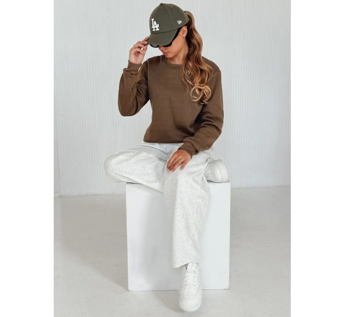 Dámská mikina FASHION II tmavě hnědá Dstreet model 21986908 - FashionStreet