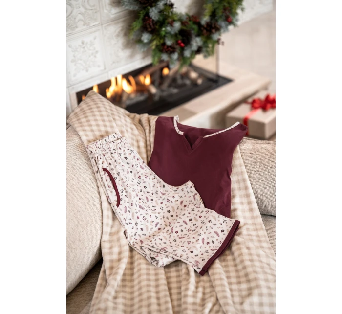 3/4 SXL pyžamo model 21781049 - Mademoiselle Sommeil 3/4 SXL pyžamo model 21781049 - Mademoiselle Sommeil