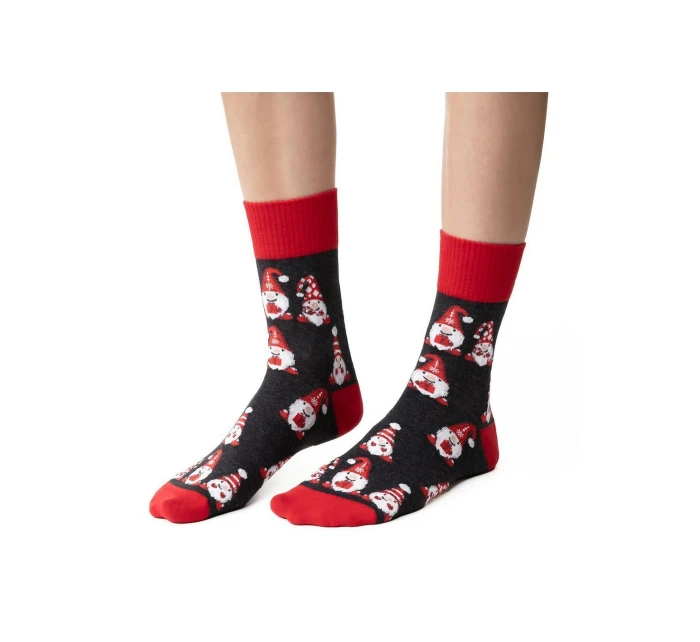 Ponožky Steven art.136 Świąteczne damskie 35-40