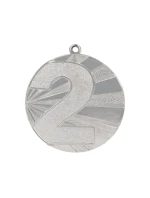 Stříbrná ocelová medaile druhé místo