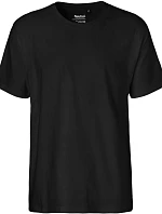 Neutral O 60001 Pánské tričko z těžké bio bavlny 77.6001 black
