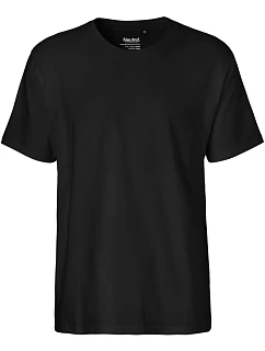Neutral O 60001 Pánské tričko z těžké bio bavlny 77.6001 black