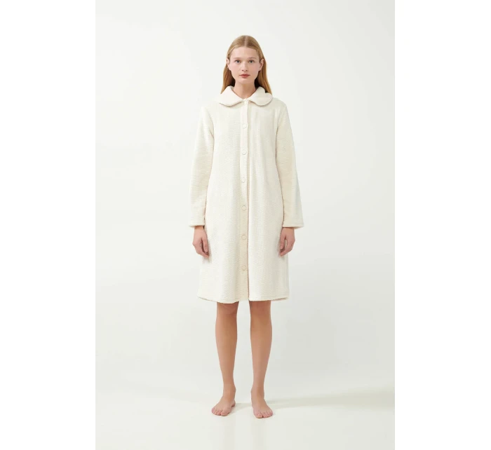 Vamp - Fleecový župan na knoflíky 21362 - Vamp