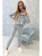 Šedá sada s potiskem Šedá sada s potiskem