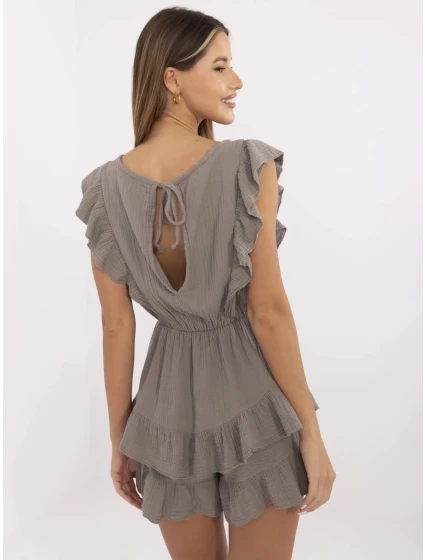 Kombinezon MI KO model 21151224 ciemny bezowy - FPrice