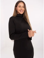 RV SK šaty A1048.83 černé RV SK šaty A1048.83 černé