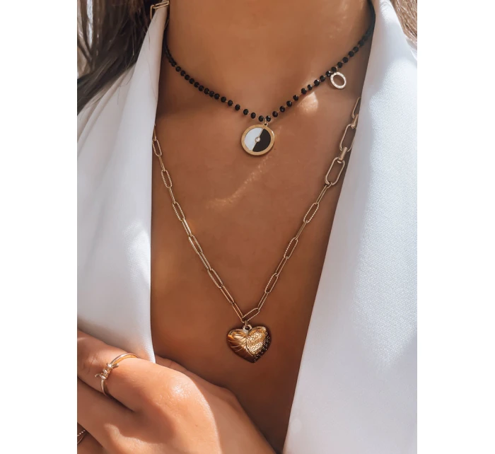 SAHARUN náhrdelník černý FashionStreet IY0064