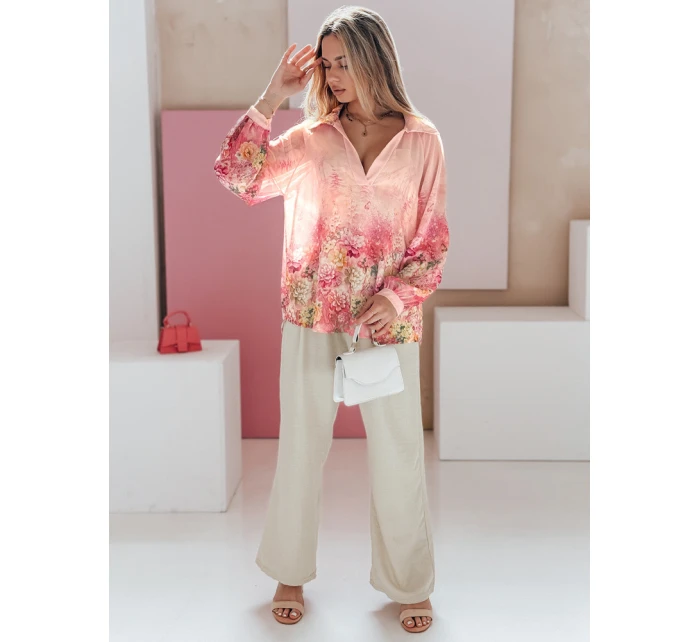 Dámské kalhoty se širokými nohavicemi MILLIVIO khaki FashionStreet UY2661