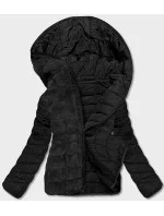 KRÓTKA DWUSTRONNA KURTKA DAMSKA ZIMOWA CZARNA model 21245202 - LHD