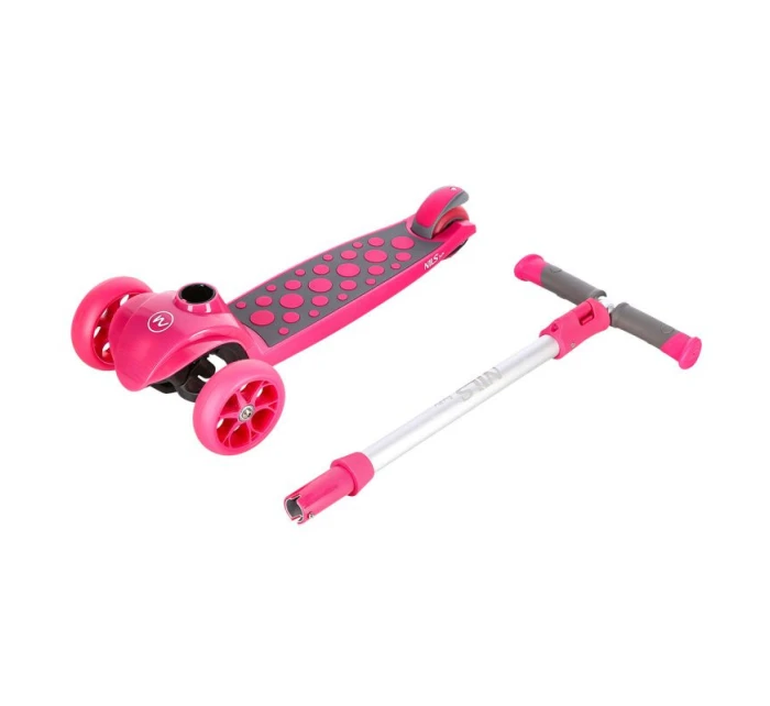 HLB02 RŮŽOVÁ DĚTSKÁ KOLOBĚŽKA NILS FUN HLB02 RŮŽOVÁ DĚTSKÁ KOLOBĚŽKA NILS FUN