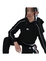Dětská mikina Nike Sportswear Club Fleece, černá, HQ9318 010 Dětská mikina Nike Sportswear Club Fleece, černá, HQ9318 010
