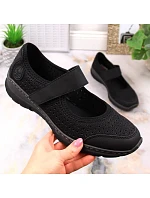 Pohodlná polobotka W černá model 22050507 - Rieker Pohodlná polobotka W černá model 22050507 - Rieker