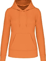 Kariban K 4028 Dámská eco-friendly mikina s kapucí 20.4028 light orange