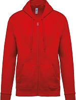 Kariban K 479 Mikina s kapucí 20.K479 red