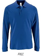 SOL'S Perfect LSL Men Pánské piqué polo s dlouhým rukávem 25.2087 royal blue SOL'S Perfect LSL Men Pánské piqué polo s dlouhým rukávem 25.2087 royal blue
