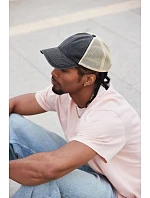 Beechfield B 672 6 panelová kšiltovka Vintage Trucker 53.0672 vintage black/stone Beechfield B 672 6 panelová kšiltovka Vintage Trucker 53.0672 vintage black/stone