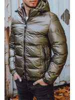 Pánská zimní bunda s kapucí Dstreet TX3954