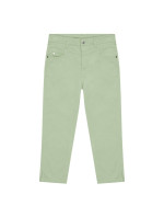Lyocellové kalhoty - zelené