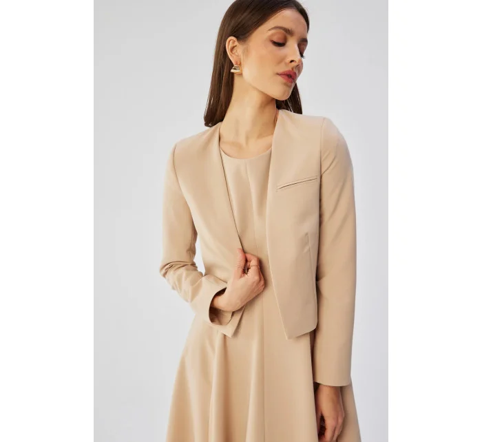 Dámské sako model 20609391 béžové - STYLOVE