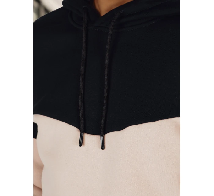 Pánská základní mikina s kapucí černá model 21985926 - Dstreet