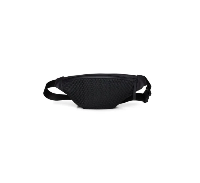 Rains Bumbag Mesh Mini Black W3 14130 01 ledvinové pouzdro