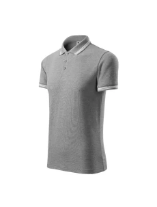 Pánské polo tričko Malfini Urban M MLI-21912 tmavě šedá melanž - Malfini