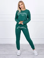 Atlanta tištěná sada zelená