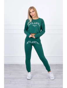 Atlanta tištěná sada zelená