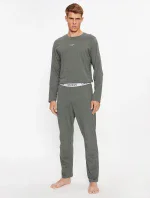 Pánské pyžamo U2BX00KBZG0 A911 šedé - Guess