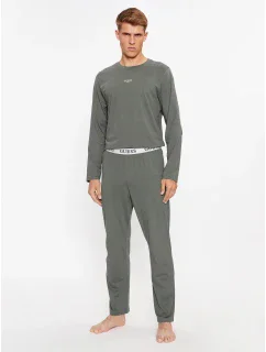 Pánské pyžamo U2BX00KBZG0 A911 šedé - Guess