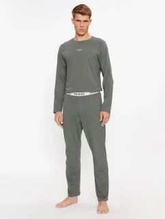 Pánské pyžamo U2BX00KBZG0 A911 šedé - Guess