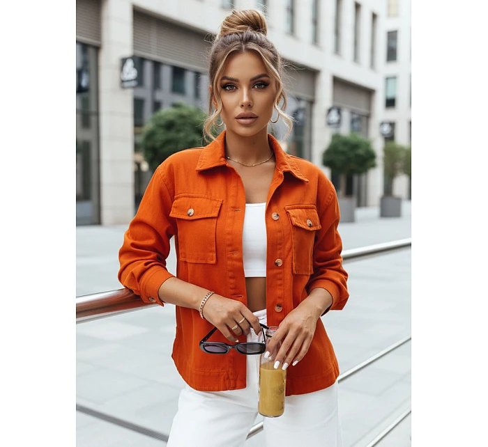 Dámská bunda SILLY LILLY oranžová FashionStreet TY3605