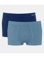 Pánské boxerky GO Smooth Hipster C2P - UNKNOWN - modré V003 - SLOGGI Pánské boxerky GO Smooth Hipster C2P - UNKNOWN - modré V003 - SLOGGI
