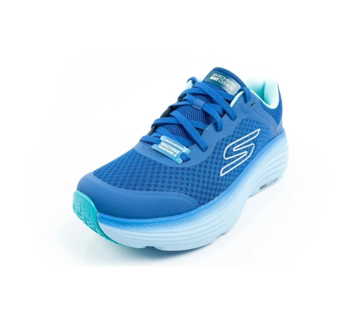Pánská sportovní běžecká obuv Skechers Max Cushioning light blue