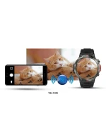 Černý silikonový řemínek model 21805555 - VELTORI