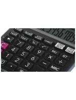 KANCELÁŘSKÁ KALKULAČKA CASIO MJ-120D PLUS ČERNÁ, 12MÍSTNÝ DISPLEJ