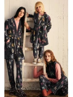 Vamp - Dámský pyžamový set s vestou 17927 - Vamp Vamp - Dámský pyžamový set s vestou 17927 - Vamp