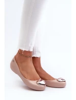 Dámské baleríny srdcem  Nude model 21661875 - Zaxy
