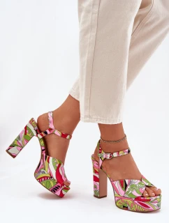 Vzory Sandály Na Podpatku A Platformě model 21699794 - Boto