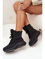 Dámské Sněhule Na Zip Big Star model 21706125 Černé - Big Star Shoes