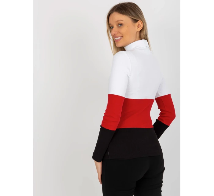 Dámská halenka RV BZ 8465 1.14P červená - FPrice Dámská halenka RV BZ 8465 1.14P červená - FPrice