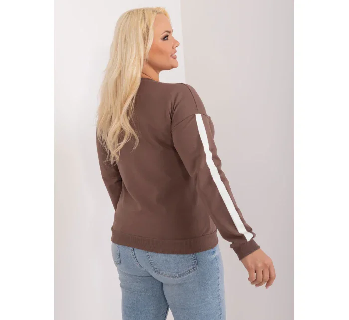 Bluzka RV BZ model 19755153 brązowy - FPrice Bluzka RV BZ model 19755153 brązowy - FPrice