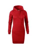 Snap šaty dámské červená