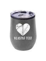 Personalizovaný termohrnek "bowl" - dvě mapy jako srdce Personalizovaný termohrnek "bowl" - dvě mapy jako srdce