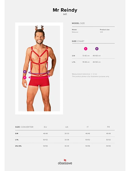 Vánoční kostým  set  model 17786384 - Obsessive