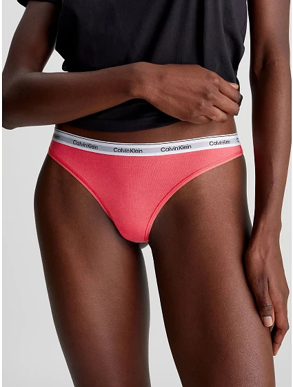 Dámská tanga 3Pack vícebarevné model 19731222 - Calvin Klein Dámská tanga 3Pack vícebarevné model 19731222 - Calvin Klein