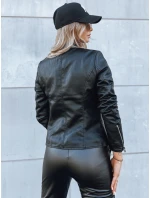 Dámská kožená bunda  černá Dstreet model 21971239 - FashionStreet