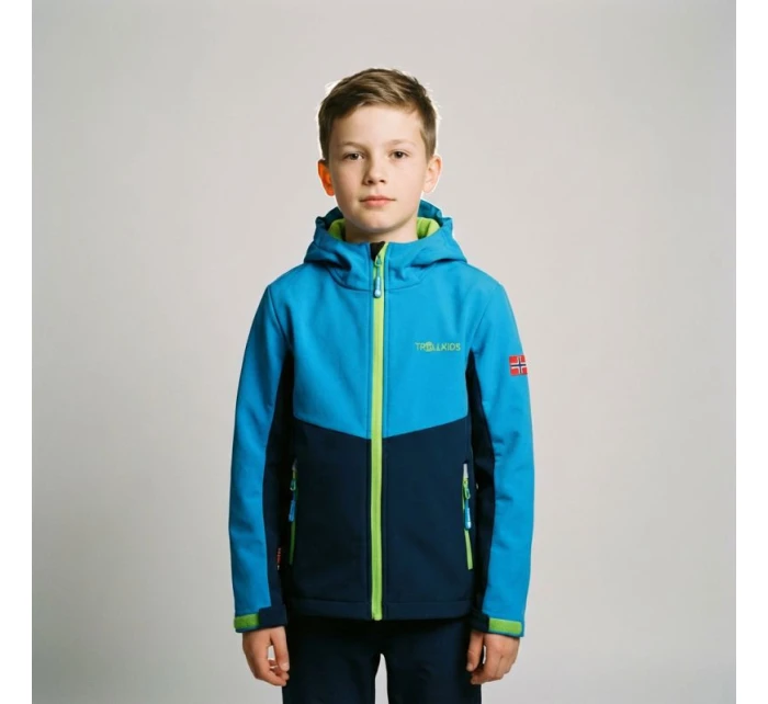Trollkids Dětská softshellová bunda Jacket navy model 21767912 Trollkids Dětská softshellová bunda Jacket navy model 21767912